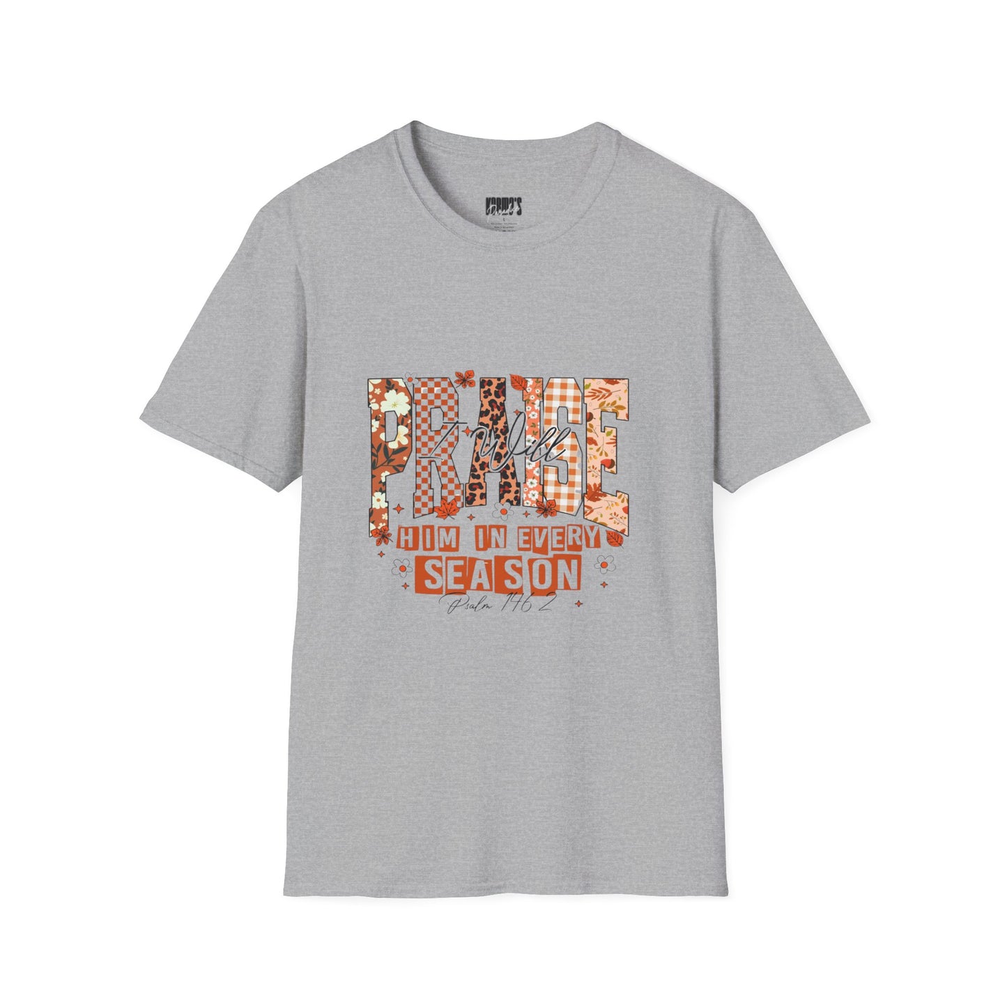 I Will Praise Unisex T-Shirt - Comfortable Tee for Every Occasion, Great for Gifts, Casual Wear, Celebrations, and Year-Round Style