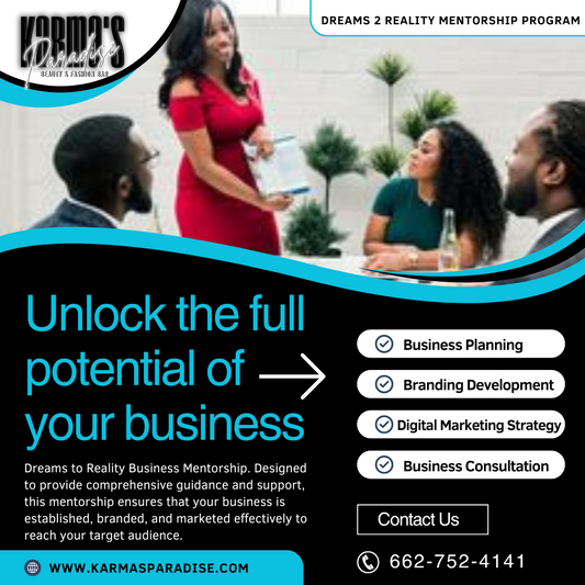 Dreams 2 Reality Business Mentorship Program