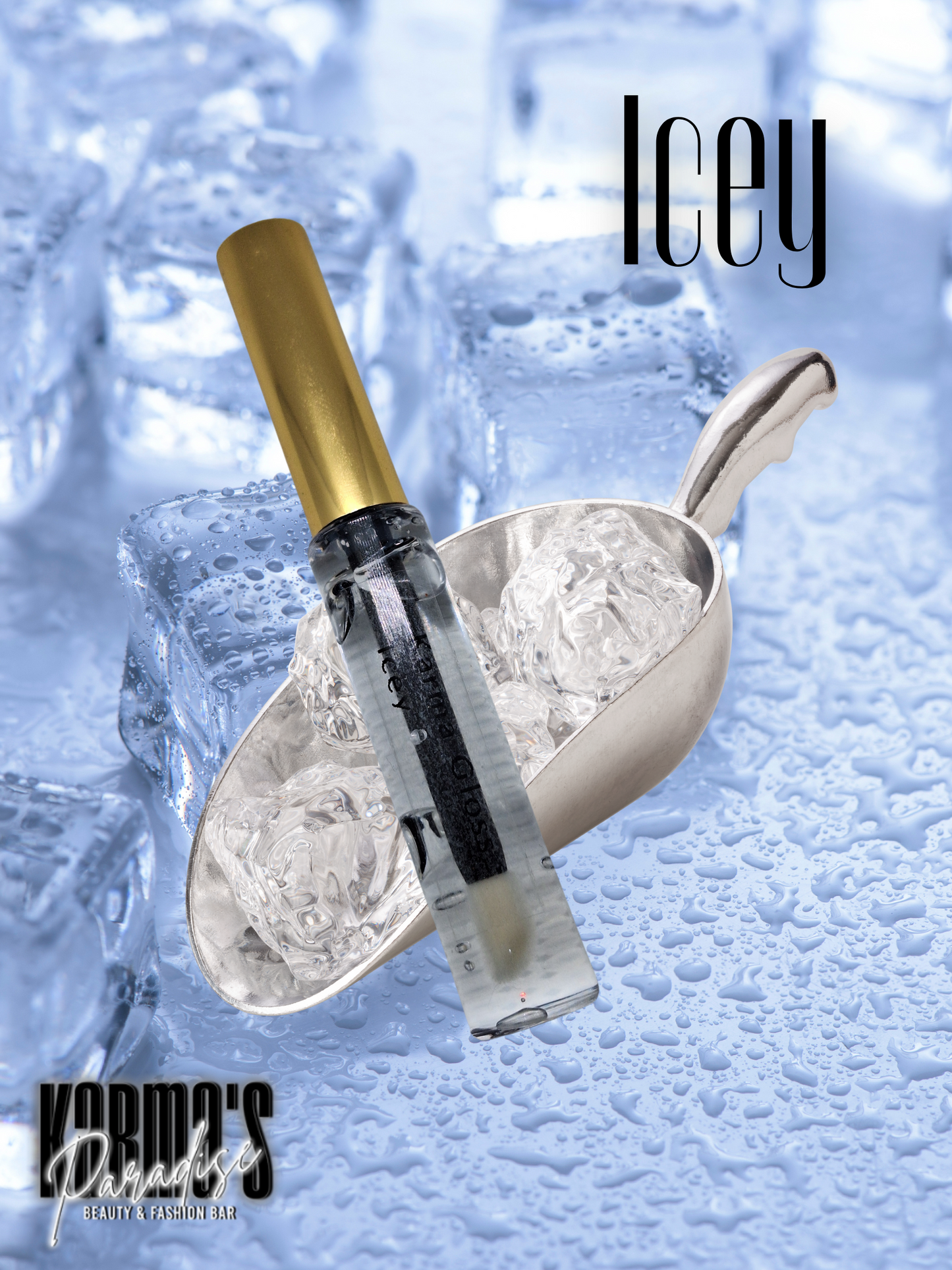 Icey Karma Gloss | Hydrating Lip gloss | Lightweight | Non-Sticky