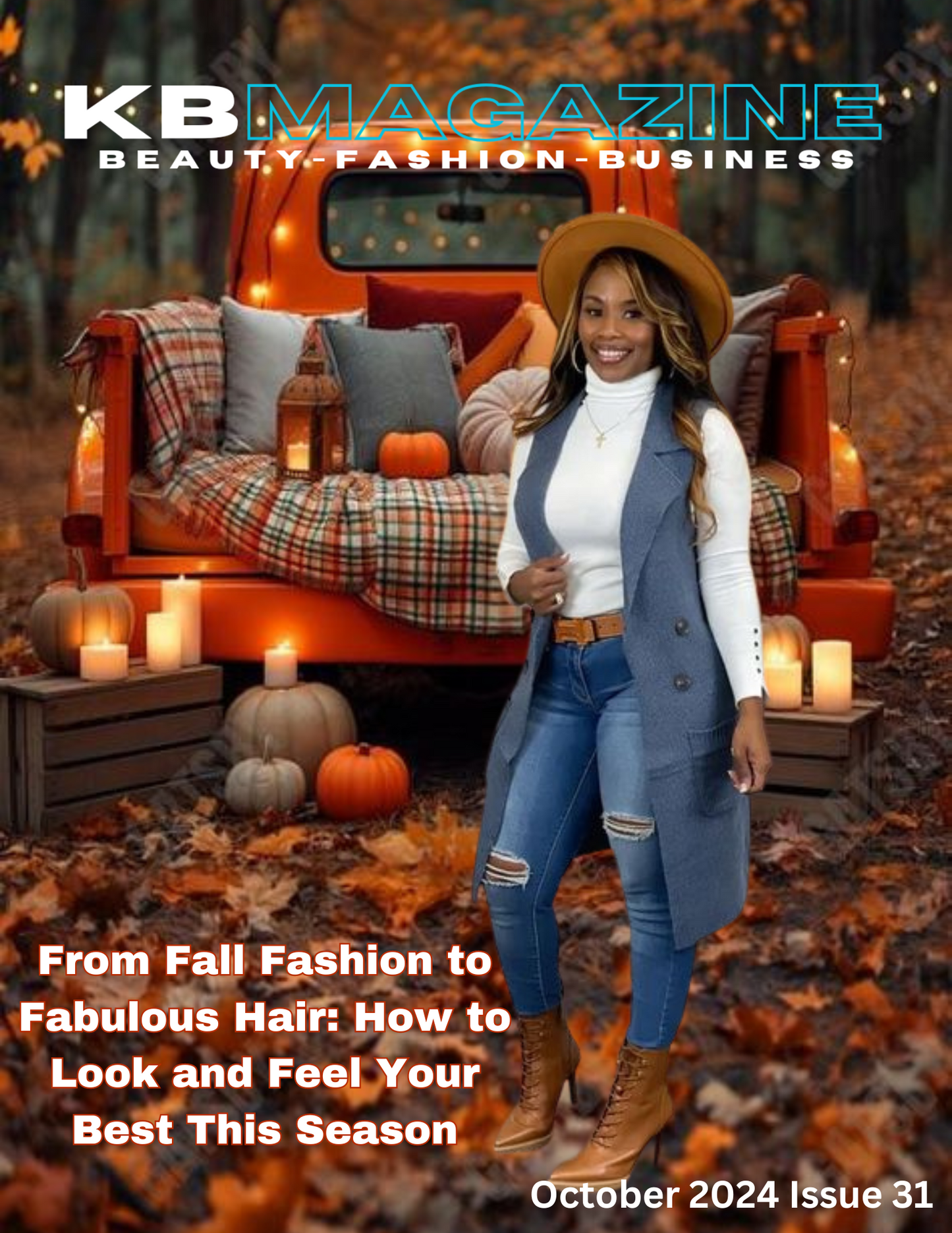 KB Magazine: October 2024 (Issue 31)|Digital Magazine| Natural Hair Care| Nail Care|Fashion Tips|Luxury Lifestyle |Business Essentials