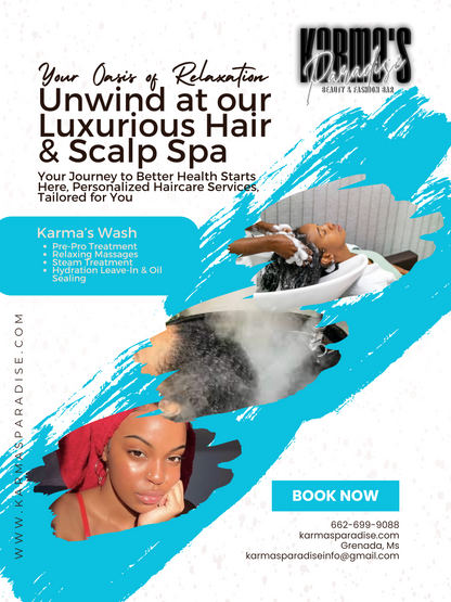 Karma’s Wash – The Ultimate Hair & Scalp Rejuvenation